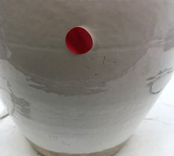 Open Box: Miller Table Lamp Base, Small (26") - Ivory