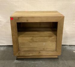 Open Box: Oakleigh Nightstand (25") - Heirloom Wheat, Traditional Hardware