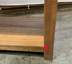 Open Box: Reclaimed Parquet Nightstand (30") - Nantucket Brown