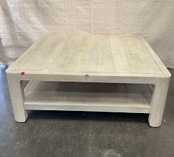 Open Box: Aptos Square Coffee Table (44") - Sandwash