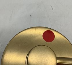 Open Box: Hayes Double Sconce (15") - Vintage Brass, Alabaster