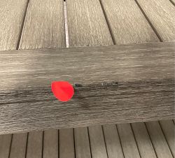 Open Box: Indio Eucalyptus Rectangular Outdoor Console Table (51") - Weathered Gray