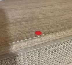 Open Box: Marina Cane 6-Drawer Dresser (66") - Seadrift