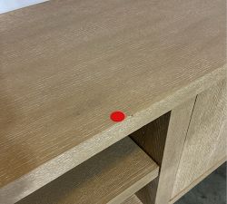 Open Box: Modern Farmhouse Media Console (77.5") - Fog