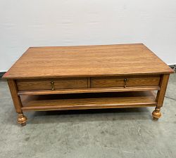 Open Box: Summerville Rectangular Coffee Table (48"W) - Tuscan Brown