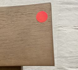 Open Box: Aldon Leather Dining Chair - Keystone Sandstone, Maize