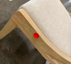 Open Box: Vintners Spindled Dining Chair - Rustic Linen Parchment, Savanna