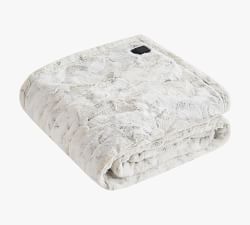 Beautyrest® Heated Faux Fur Wrap