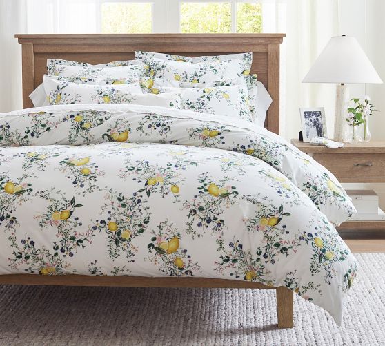 Monique Lhuillier Positano Percale Duvet Cover by Pottery Barn