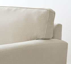 Pearce Square Arm 4-Piece Double Chaise Sectional (155")