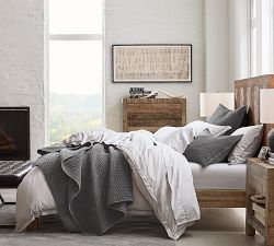 Stonewashed Pick-Stitch Sham