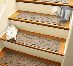 WaterHog Brittney Leaf Performance Stair Treads