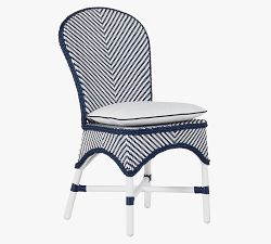 Linus Wicker Outdoor Dining Chair