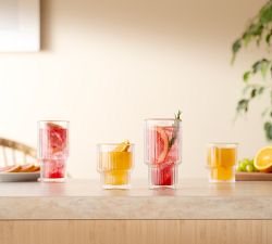 Bodum Navalia Double Wall Highball Glasses - Set of 2