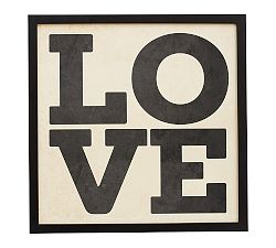 Framed Love Print