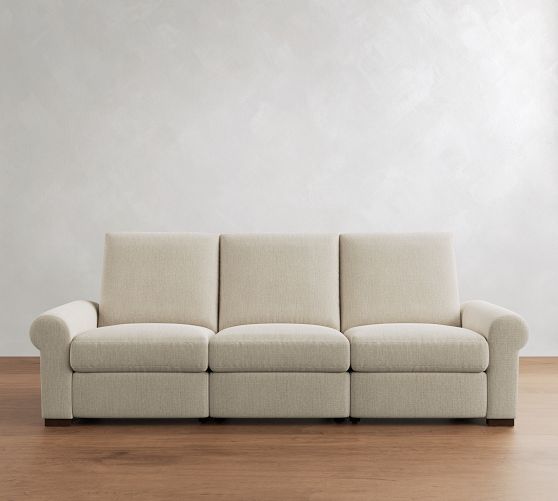 Turner Roll Arm Power Reclining Sofa (79"-110") by Pottery Barn