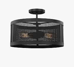 Ravenswood Metal Flush Mount (16")
