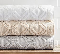 Blakely Organic Sculpted Hydrocotton Towel