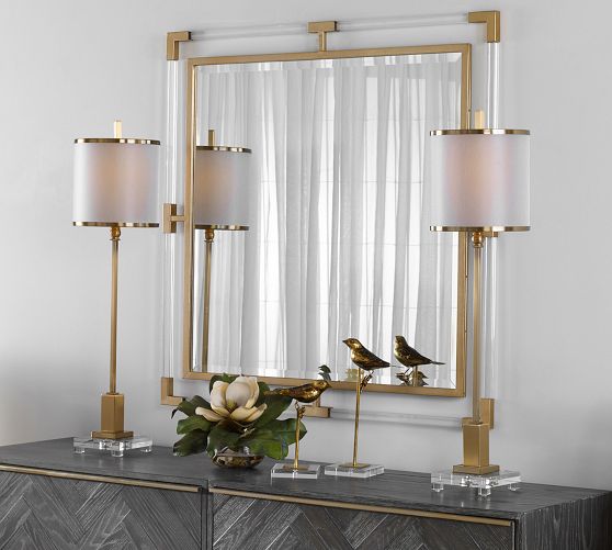 Shana Square Wall Mirror by Pottery Barn