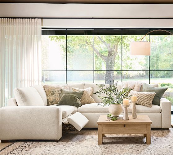 Westlake Reversible Power Reclining Sectional (121") by Pottery Barn