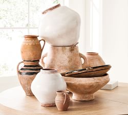 Handcrafted Glazed Terracotta Ceramic Collection