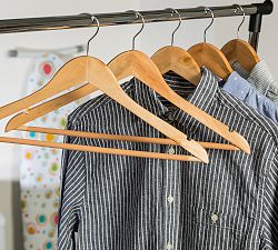 Wooden Hangers - 24 Pack