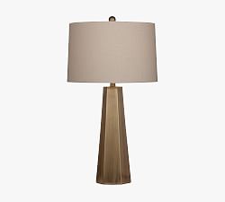 Schiller Metal Hexagon Table Lamp (29")