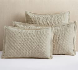 Melange Handcrafted Cotton Quilted Sham