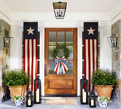 Heritage American Flag Banner