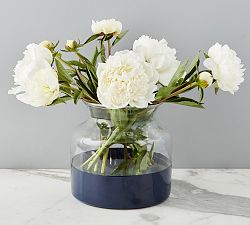Color Block Glass Mason Jar Vase Collection