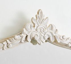 LoveShackFancy Carved Wood Mirror