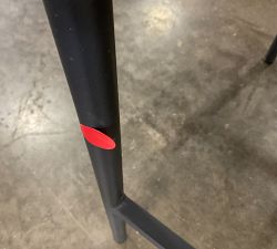 Open Box: Elmore Metal &amp; Rope Outdoor Barstool (30") - Charcoal
