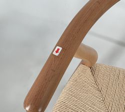 Open Box: Faith Counter Stool (26") - Natural, Natural Seat