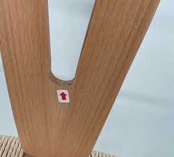 Open Box: Faith Counter Stool (26") - Natural, Natural Seat