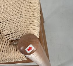 Open Box: Faith Counter Stool (26") - Natural, Natural Seat