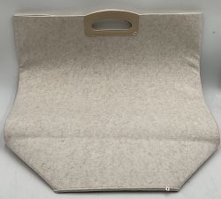 Open Box: Felted Hamper - Sandstone