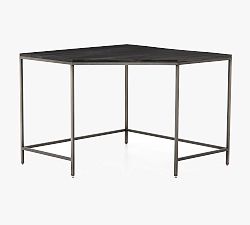 Open Box: Graham Corner Desk - Black Wash