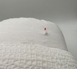 Open Box: Vintage Washed Cotton Linen Comforter, King/Cal. King - White