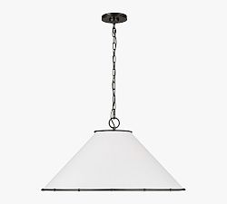 Aliana Metal Round Pendant (22" - 28")