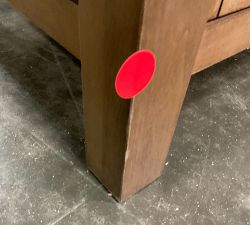 Open Box: Chris Loves Julia Stacked Ball Wide Dresser (62") - Kindle Brown