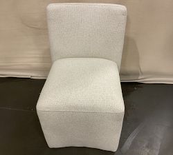 Open Box: Royce Upholstered Desk Chair - Performance Boucle Oatmeal