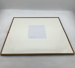 Open Box: Stowe Modern Metal Frame (25"Sq, 8"x10" Opening) - Brass