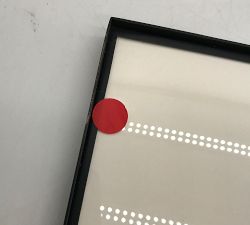 Open Box: Stowe Modern Metal Frames, 25"x25" (8" x 10" Opening) - Black