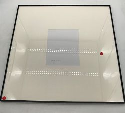Open Box: Stowe Modern Metal Frames, 25"x25" (8" x 10" Opening) - Black