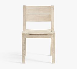 Open Box: Indio Modern Outdoor Dining Side Chair - Biscotti