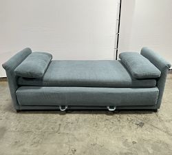 Open Box: Josie Daybed Sleeper (88") - Performance Casual Chenille Slate, Espresso