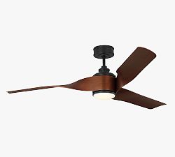 Toris Indoor/Outdoor Ceiling Fan With LED Light Kit (60")