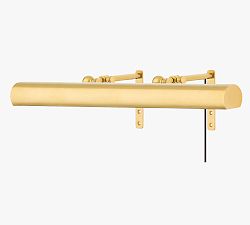 Madeline Metal Plug-In Picture Light (16"-24")