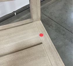 Open Box: Indio Eucalyptus Modern Outdoor Dining Side Chair - Biscotti