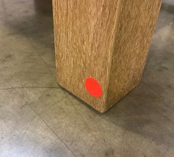 Open Box: Marina Cane Mini Nightstand (22"W x 24"H) - Seadrift